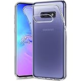 NEW'C Cover per Samsung Galaxy S10e, Custodia Gel Trasparente Morbida Silicone Sottile TPU [Ultra Leggera e Chiaro]