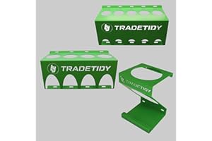 Tradetidy TT-STSCWH Silicone Tube/Spray Can/Wipes Holder Triple Pack (Green)