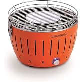 LotusGrill S Singlegrill Mandalina Turuncusu G-OR-280 (&Ccedil;ap 26 cm) USB Bağlantılı