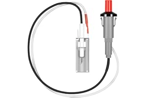 Coisien Accensione piezoelettrica a Pulsante Spaker Kit per Weber Grill Modello Genesis Silver B/C Genesis Gold B Gas Grill Accenditore piezoelettrico per Weber 7510 Spirit E-210 Genesis E-310/E-320.