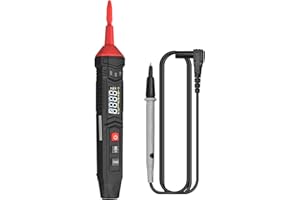 MAYILON HT121 Multimetro Digitale,Tester Digitale,Multimetro Digitale a Penna, Voltmetro Intelligente, Tester Elettricista per Tensione CA/CC/Capacità/Resistenza/Continuità/Diodo