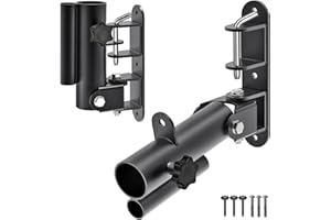 Kipika Wall Mount Landmine Attachment for Olympic Bars, V Bar Row Landmine Handle Attachment for Barbell Bar, Viking Press Landmine Handle Attachment, Ideal for Home Gym Workouts