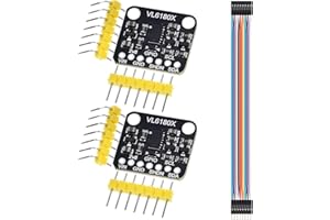 Youmile 2 PCS Ranging Sensor VL6180 VL6180X, Optical Distance Measuring Sensor Module Gesture Recognition Sensor Ambient Light Sensor for I2C Interface DC 3-5V