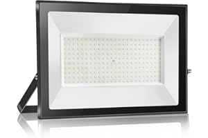 Probapro 200W Focos LED Exterior - Proyector LED 20000LM IP65 Impermeable, 6500K Blanco Frío para Jardín, Patio, Garaje, Terraza | Foco Exterior Seguridad con Alta Luminosidad