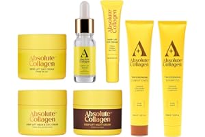 Absolute Collagen - Firmer & Fuller Travel Set – Deep Lift Skincare + Collagen Complex Haircare Minis in Luxury Travel Bag