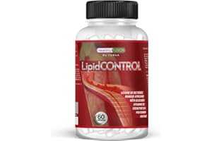 Healthy Fusion, Lipid Control | Traitement Puissant du Cholestérol | Réduit et Régule les Niveaux de Cholestérol | Levure de Riz Rouge | Coenzyme Q10 | Resvératrol | Vitamine D | 60 Unités