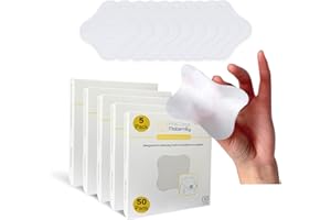 FIRST DAYS MATERNITY SUPPLIES First Days Maternity - Hydrogel Breast Pads for Sore Nipples, Instant Cooling Relief, Suitable for All Skin Types, Nursing Pads with Soft Fabric Backing and 1mm Thickness (Five Packs [50])