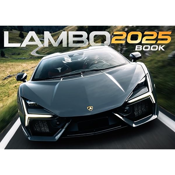 ランボルギーニカレンダー2025 Lamborghini 2025 - 16 Month Calendar: Original Red Robin