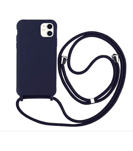 MEVIS Handyhülle Mit Halsband Für IPhone 11 Pro – Dünn, Stoßfest & Verstellbar – Schwarz | Telefon Immer Griffbereit