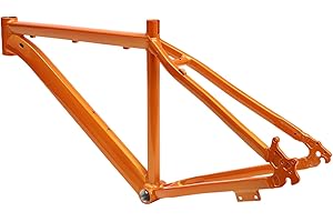 HuKaiL Telaio per mountain bike, 26 pollici, telaio in lega di alluminio fino a 120 kg, telaio per bicicletta con luce – Fixed Gear e cablaggio interno, accessorio per telaio per bicicletta 26 in