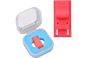 GOKTVAI RCM Tool Clip, Plastic RCM Jig Clip Compatible with Switch Console Short Circuit Tool Switch Recovery Mode Accessories (Red)