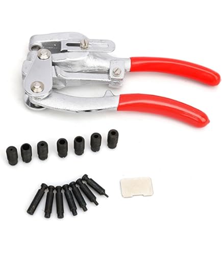 Perforatrice Per Pelle Bonvoisin - Set 15 Punzoni Per Fai Da Te E Artigianato - Foto 10