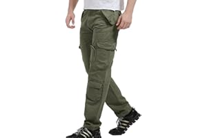 AYG Cargo Hose Herren Mens Cargo Pants Arbeit Freizeit Hiking Wandern 29-40