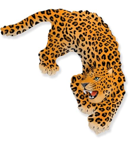 Ghirlanda Leopardo Per Feste – 4 M Di Decorazioni A Tema Giungla – Per Matrimoni, Compleanni E Baby Shower