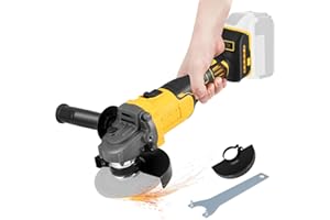 Cordless Angle Grinder Compatible with Dewalt 20V Battery DOYFAY 125mm Brushless Battery Angle Grinder 10000RPM for Cutting, Grinding (Bodyl Only, No Battery)
