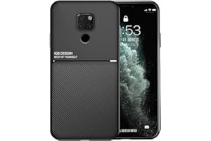 Kepuch Mowen Funda Case Carcasa Placa de Metal Incorporada para Huawei Mate 20 X - Negro