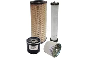 L&S ENGINEERS Filter Service Kit for Thwaites 7000 Dumpers (Lister TS2/TS3 Engine)