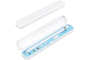 CaseBot Etui na długopisy, kompatybilne z Apple Pencil Pro/USB-C, Apple Pencil 2./1. generacji, przenośne etui do przechowywania rysika Apple Pencil i akcesoriów,, niebieski, Nowoczesny