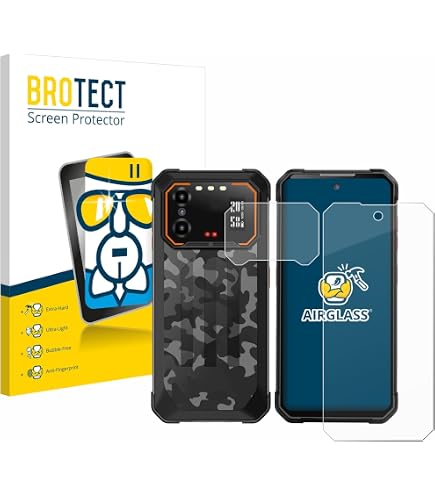 Pellicola Protettiva In Vetro Ibrido Brotect Per Tablette Gulli V3 – AirGlass – Durezza 9H – Made In Germany