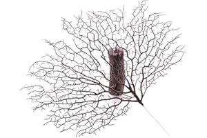 PETPHINDU Ramo di Corallo di Plastica Artificiale, Ramo di Corallo di Simulazione per Ornamenti del Carro Armato di Pesce, Un Pacco di Un Pacco di Corallo Sagomato del Mare Ramo Essiccato per La