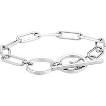Liebeskind Berlin Bracciale LJ 1082 B 21 argento, 21 cm, Acciaio inossidabile, Senza Gemme