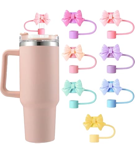 Embouts Silicone Créatifs À Paille Réutilisables Capuchon Anti Poussière Étanche À Projection Motifs Tournesol Cerisier Arc En Ciel Patte De Chat Pour Pailles 6 8 Mm Du 0,49 € | DHgate