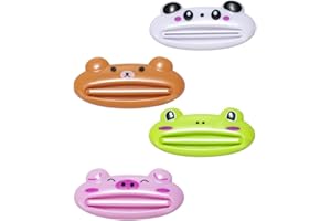 BPTRKOM 5 pezzi Spremiagrumi per tubi, in plastica- per dentifricio, detergente Per Viso, Crema Per Mani, Protezione Solare E Molto Altro Ancora