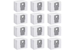 KEUTHON Kit de accesorios para Roborock S7 12 bolsas para polvo para Roborock T8/Q7/G10S/G10S PRO/t7s/t7s Plus Piezas de repuesto