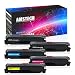 Produktbild Amstech 5 Pack Kompatibel Toner für Samsung CLT-P504C CLT-K504S CLTK504S CLT K504S 504S K504 zu Samsung Xpress C1860FW C1810W C 1810 W C1860 FW C1860W SL-C1860FW CLX-4195FN CLX-4195FW CLX-4195 CLX 4195 4195FW 4195FN CLX4195 CLP-415nw CLP-415N CLP415 CLP415N