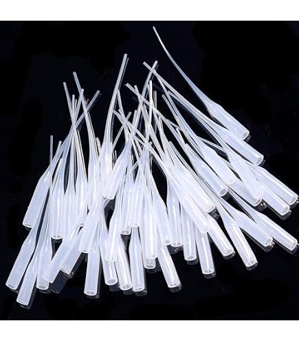 BLMHTWO 200PCS Micro-Tip Glue Extenders - Precision Applicator Tips For Crafting & DIY-953672