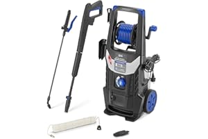 AR Blue Clean Idropulitrice ad Alta Pressione e-2 DHS con Nebulizzatore (2200 W, 160 bar, 460 l/h)