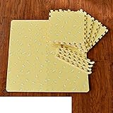 LIUYU Estera verde espesada / Alfombras de piso de mosaico / Alfombras de interior / Estera de piso Esteras de coche,E,30X30Cm (12X12Inch)