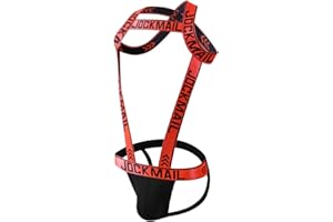 JOCKMAIL Herren-Geschirr, Sport-Schultergurt mit Jockstrap, Fitness-Einteiler, Violett, Niedrig, M, L, XL