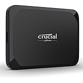 Crucial X9 2TB Portable External SSD - Up to 1050MB/s, External Solid State Drive, compatible with Xbox, PC and Mac, USB-C 3.