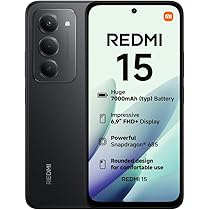 Xiaomi Redmi 15, Smartphone 6+128GB, 6.9