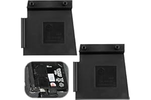 JRILUO 2 Stück Batteriepolabdeckung Pluspol, Schutzkappe Autobatterie, Abdeckung Batteriepol Auto, OE-Nummer 5Q0971813A, Batterie Polabdeckung Zubehör, Hochwertig, Langlebig