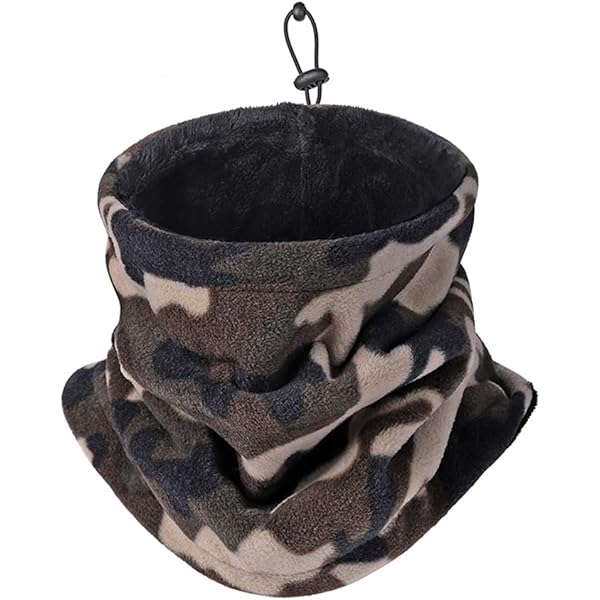 SEFIRST 2 Pièces Tour De Cou Pour Enfants, Polaire Cache Cou, Gaiter