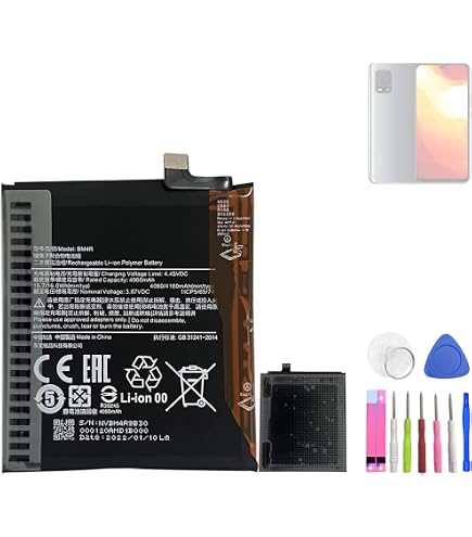 Batterie Interne Xiaomi BM4R Pour Mi 10 Lite 5G - 4060 MAh - Neuf Sous Blister + Colle B7000