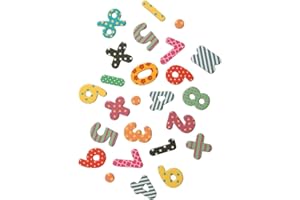 Golden Lutz® Magnete Zahlen und Symbole, 90 Stück | United Office