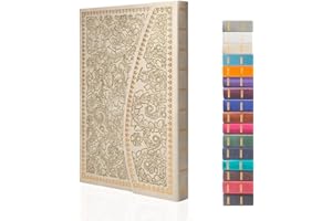 VICTORIA'S JOURNALS Magnet-Tagebuch, Schnitzerei, Vintage-Notizbuch, Kunstleder, Hardcover, persönliches Tagebuch, linierte Seiten, Lesezeichen, 20,3 x 14,5 cm, ONB2016