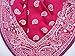Pippi Set of 3 Triangular Neckerchiefs for Babies - Paisley Pink, Pink and Purple
