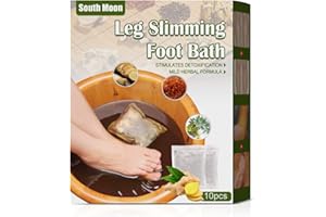 Layhou Leg Slimming Foot Bath Bags Wormwood Ginger Foot Soak Foot Reflexology Spa Relax Massage Chinese Herbal Formula (20PCS/Pack)