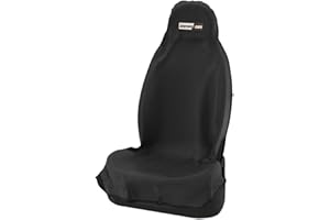 ‎UPGRADE4CARS Upgrade4cars Wodoodporny pokrowiec na fotel samochodowy uniwersalny | wytrzymały poliestrowy ochraniacz na przednie siedzenie