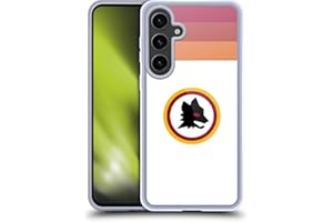 Head Case Designs Licenza Ufficiale AS Roma Wolf Retro Heritage Grafica Crest Custodia Cover in Morbido Gel Compatibile con Samsung Galaxy S24+ 5G