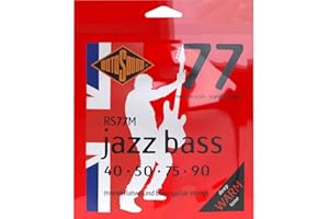 Rotosound RS77M Monel Medium Gauge Flatwound Bass Strings Medium Scale (40 50 75 90)