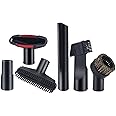 Brush Accessories Kit Set Compatible with D-yson Inner Diameter 32mm to Inner Diameter 35mm European Version Vacuum Cleaner Replacement Attachment Gadget Accessories(set of 6)