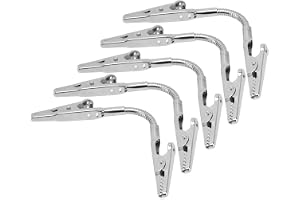 5 st dubbelsidiga clips, fotohållare metalltråd bilder Memo Note Clips klämmor, dubbelt huvud fotoklämmor för gör-det-själv h