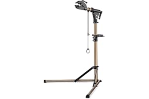 CXWXC Support de Réparation pour Vélo, Pied de Réparation pour E-Bike jusqu'à 36kg, Réglable en Hauteur, Pliable et Rotatif à 360° pour VTT, Vélo de Route, E-Bike