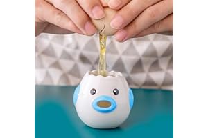 2XK-NOV Niedlicher Eiertrenner, Ei Separator, Eiweißseparator, küche Gadgets backen Werkzeug, Keramik Eigelbtrenner