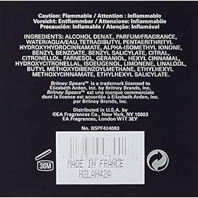 Britney Spears Curious 100 ml – Eau de Parfum pour Femme – Fragrance Florale Blanche – Notes de Magnolia, Jasmin et Musc Vanillé – Flacon en Verre Aqua